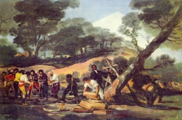 シエラ・フランシスコ・デ・ゴヤの粉末工場 Oil Paintings
